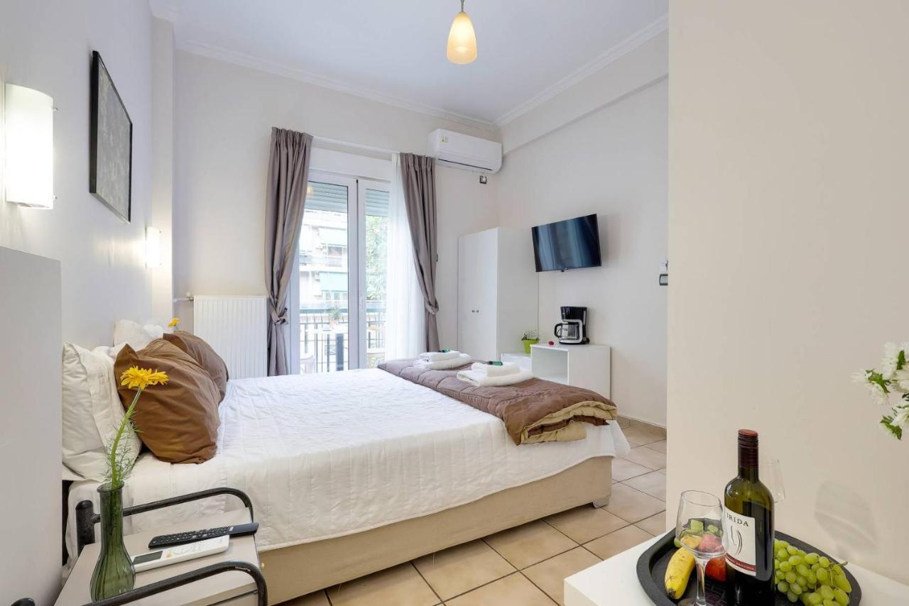 Silver Athens Double Room With Balcony Dış mekan fotoğraf