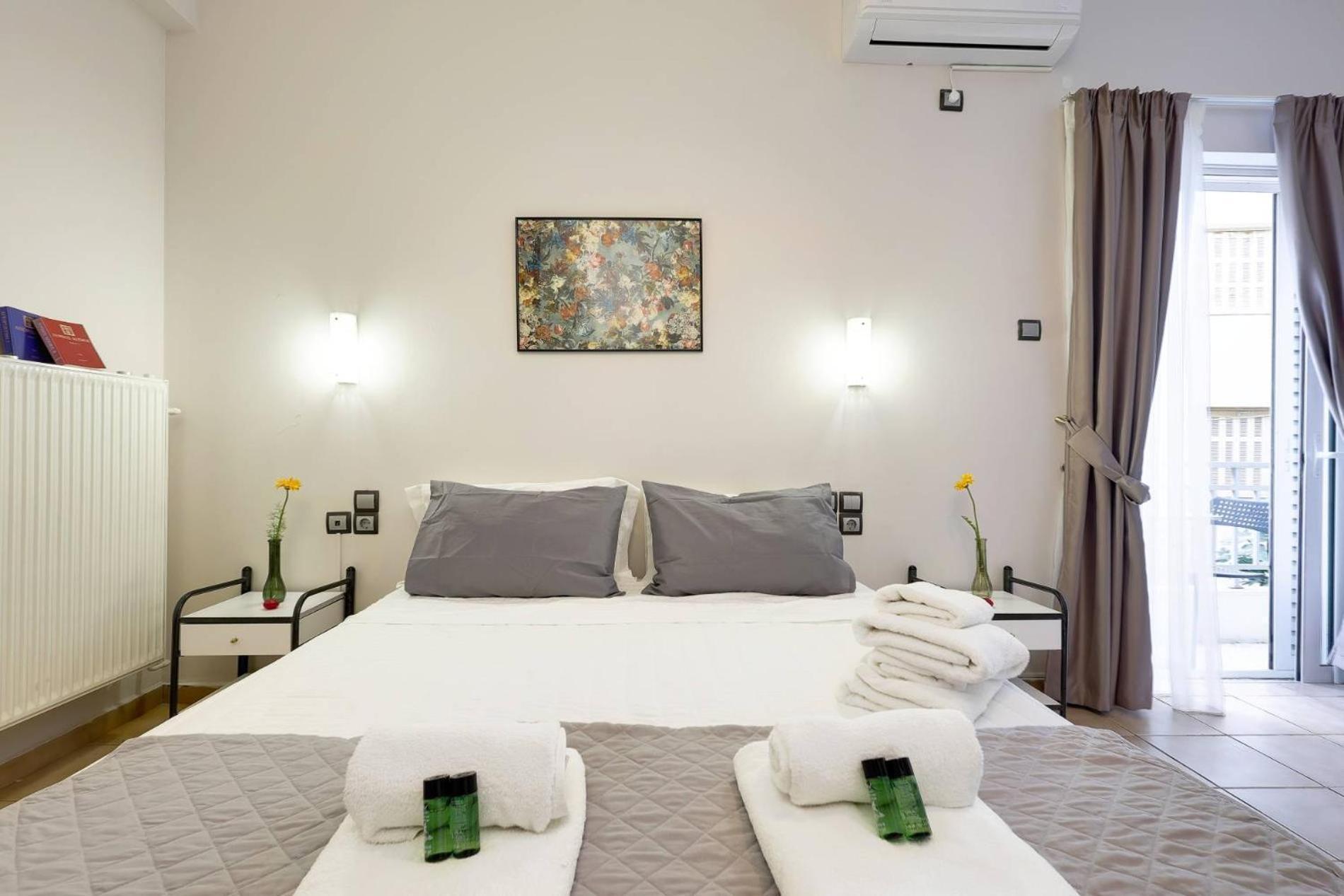 Silver Athens Double Room With Balcony Dış mekan fotoğraf
