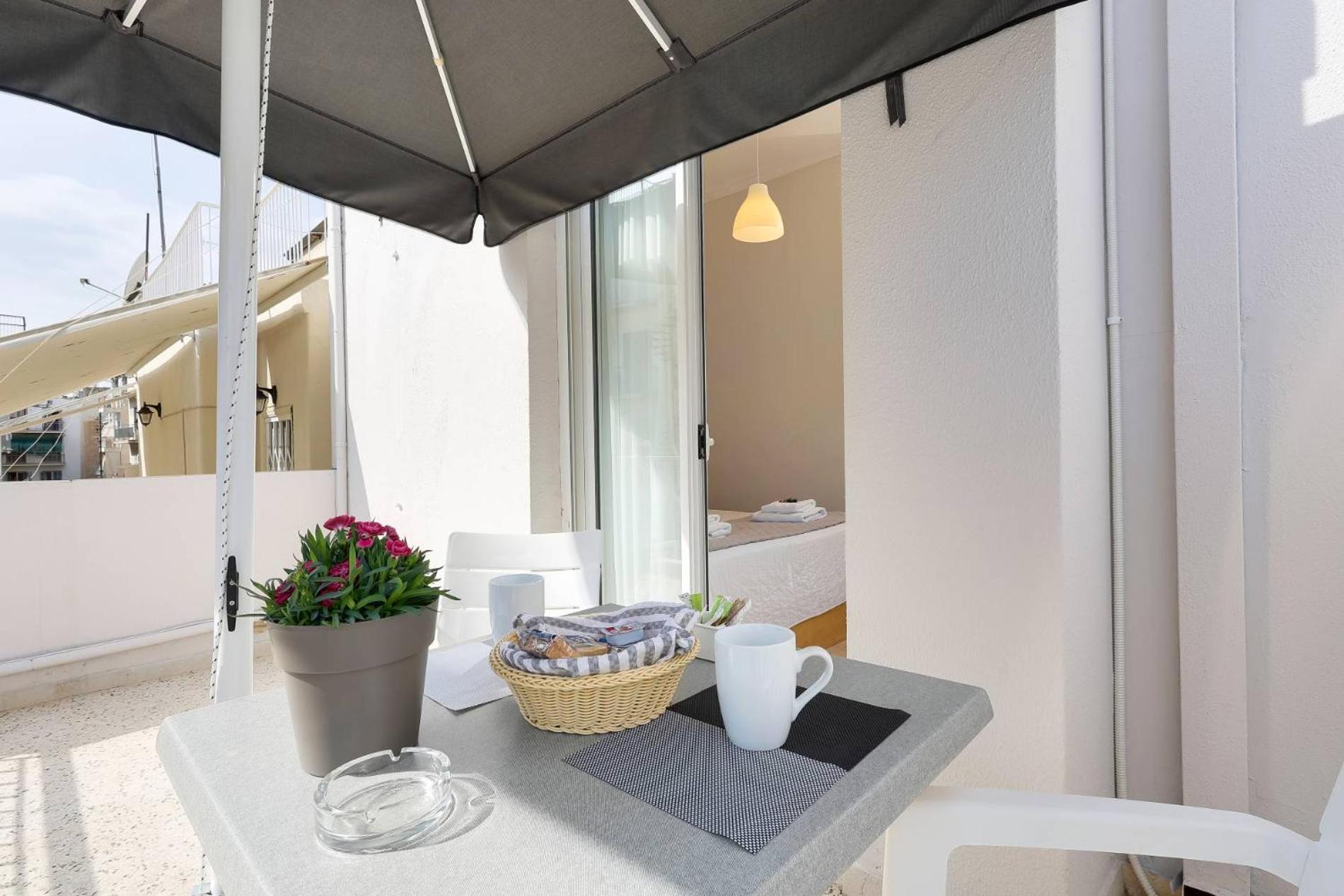 Silver Athens Double Room With Balcony Dış mekan fotoğraf