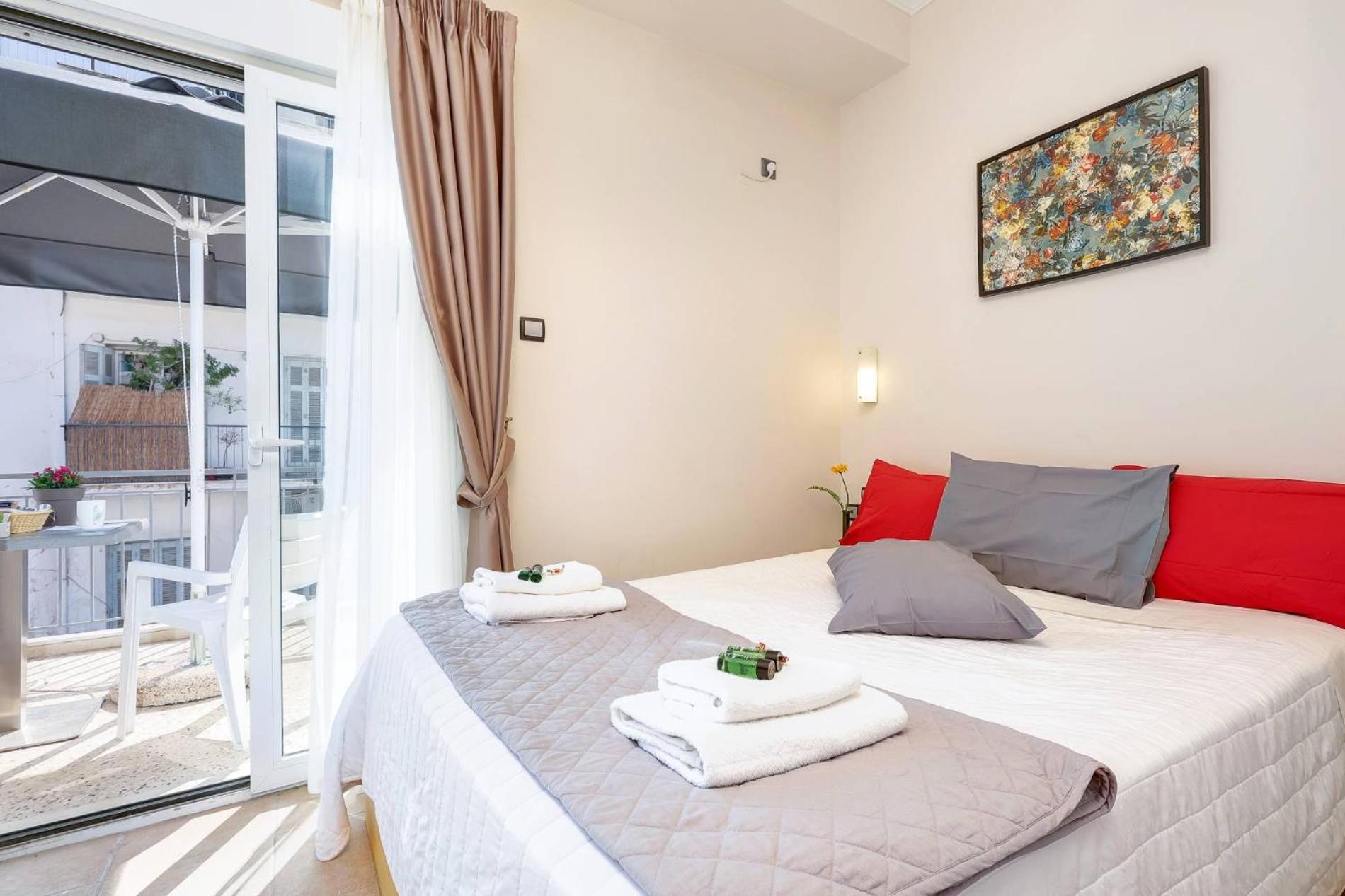 Silver Athens Double Room With Balcony Dış mekan fotoğraf