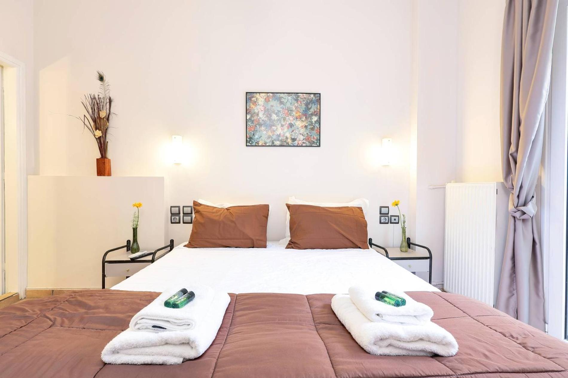 Silver Athens Double Room With Balcony Dış mekan fotoğraf