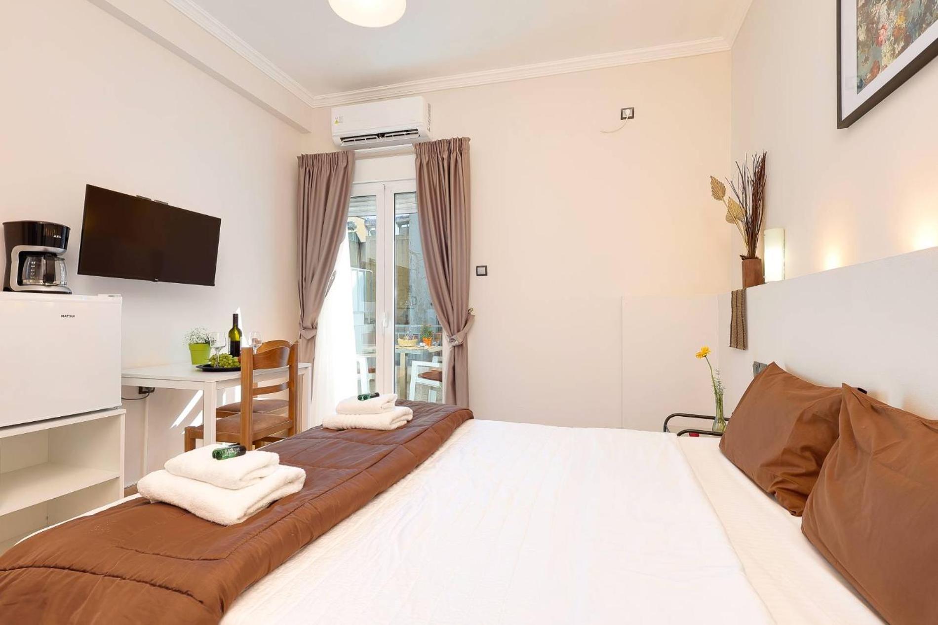 Silver Athens Double Room With Balcony Dış mekan fotoğraf