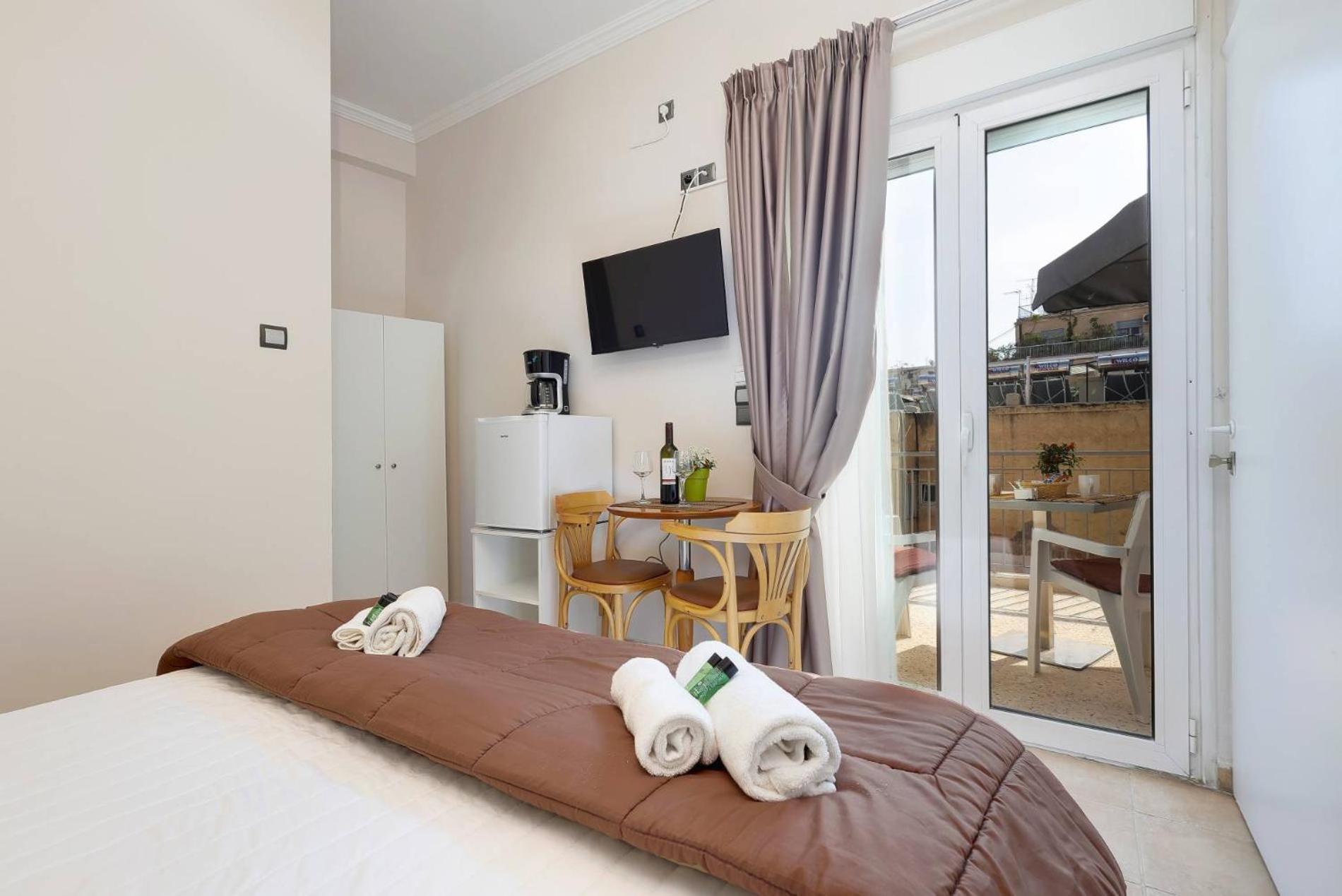 Silver Athens Double Room With Balcony Dış mekan fotoğraf