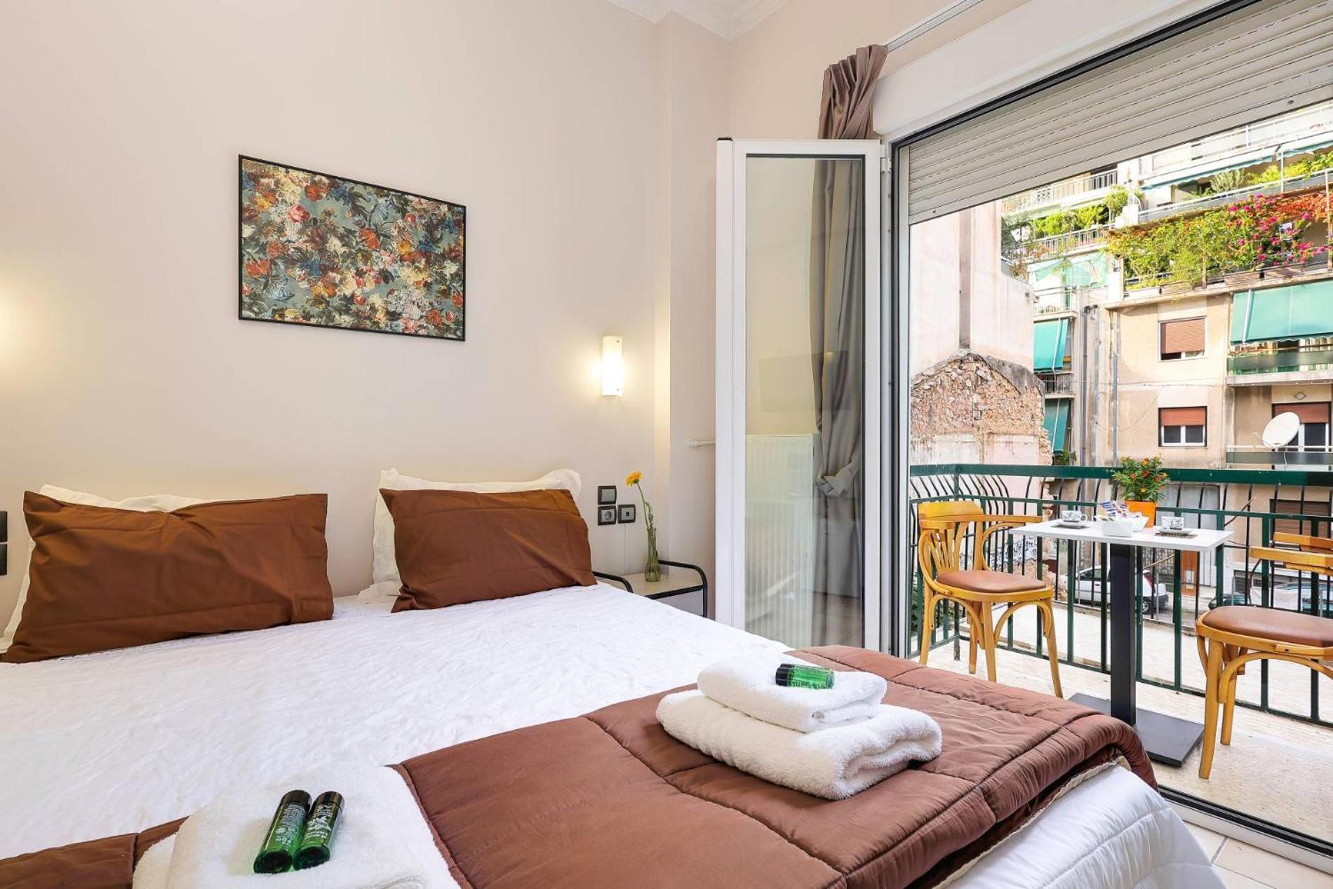 Silver Athens Double Room With Balcony Dış mekan fotoğraf